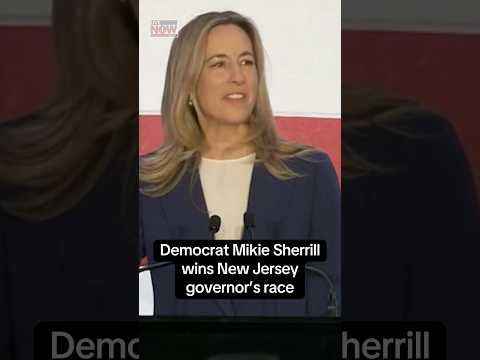 Sherrill wins New Jersey governor’s race