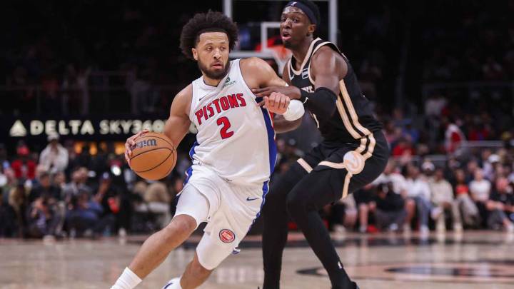 Watch Pistons’ Cade Cunningham bamboozle Hawks with nifty highlight
