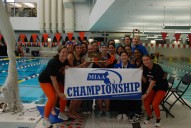 Newton North girls swim and dive win first sectional in over a decade