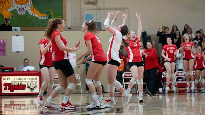 Photos: St. Philip vs. Climax-Scotts Volleyball