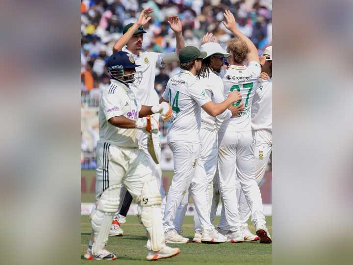 First Test match with both teams bowled out below 200 in India