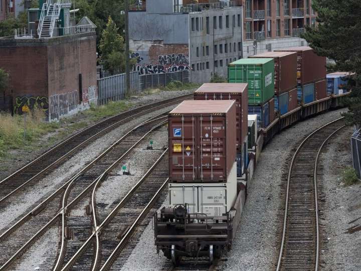 Several properties evacuated after train derailment east of Cranbrook