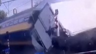 Train collides with truck in The Netherlands