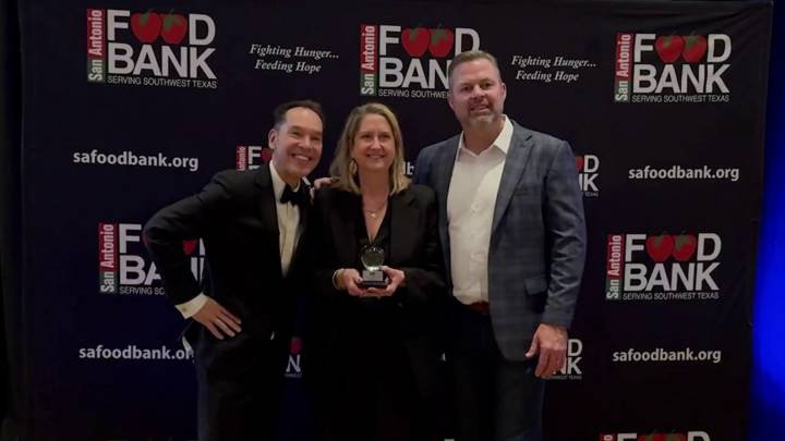 KSAT 12 recognized as Hunger Fighter of Year 2025 for Gift of Voice