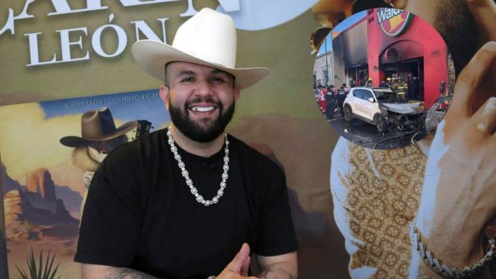 Carín León se solidariza con víctimas de incendio de supermercado en Hermosillo