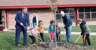 Rotary adds trees to Fort Wayne Community Schools