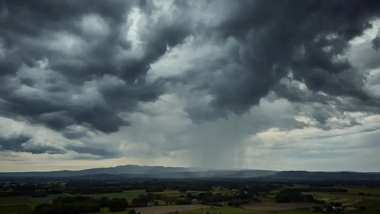 Frente atlántico llega a Zaragoza y otras zonas: vientos de 110 km/h y fuertes lluvias
