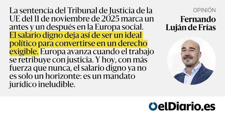 Salarios mínimos: Europa ya no admite sueldos que condenen a la pobreza