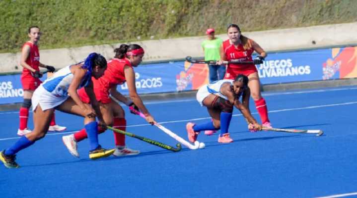 Selección criolla de hockey femenino gana bronce en Juegos Bolivarianos