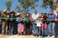 Concluyen paviemtación de arteria vial en Chapantongo