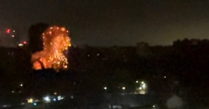 Russia attacks Kyiv with fires, injuries, and ongoing strikes reported