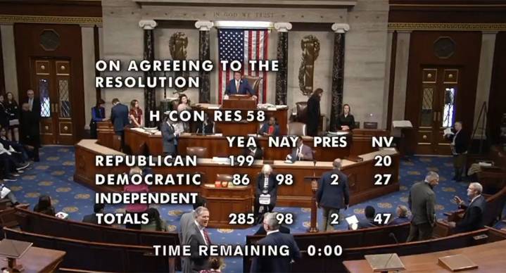 Cámara Baja de EEUU condena «horrores del socialismo»