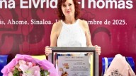 Recibe Roxana Elvridge-Thomas el Premio Nacional Letras de Sinaloa 2025