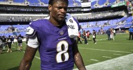 Lamar Jackson is a 'full go' for Sunday; Marlon Humphrey, Rashod Bateman among those listed as 'out'