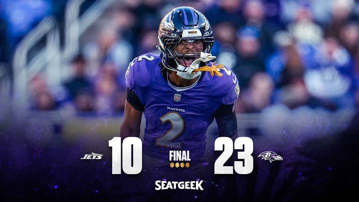 Game Recap: Ravens Take Down Jets for Fifth Straight Win