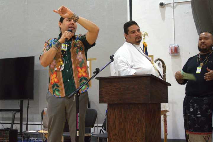 ‘Reservation Dogs’ star MCs Indigenous celebration at Moose Lake prison