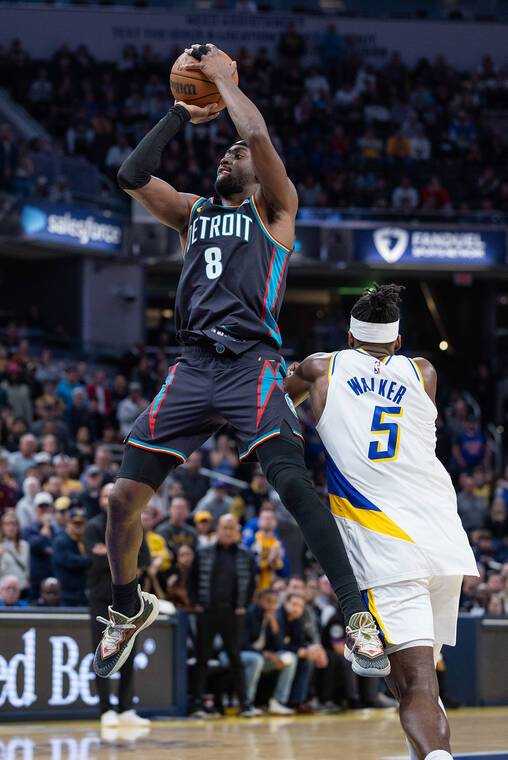 Pistons top Pacers, tie franchise mark with 13th straight win