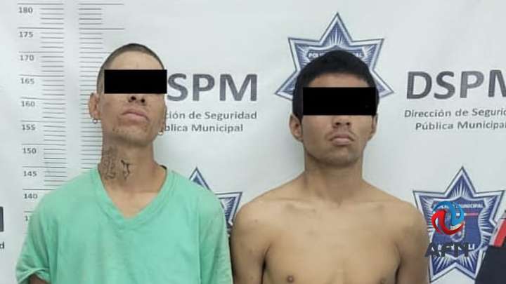 Detienen a presuntos responsables de robo con violencia en un restaurante