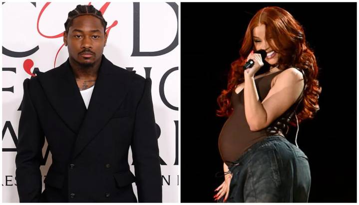 Stefon Diggs Announces The Sex Of His First Baby With Pregnant Girlfriend Cardi B: ‘It’s Supposed To Happen Real Soon’