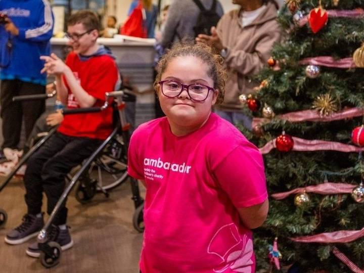 Stella the Superhero – Variety girl helps launch Sun Christmas Fund