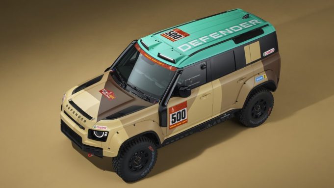 Land Rover Just Unveiled Its Dakar Rally Defender