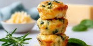 Receta saludable y sin complicaciones: muffins de huevo con verduras