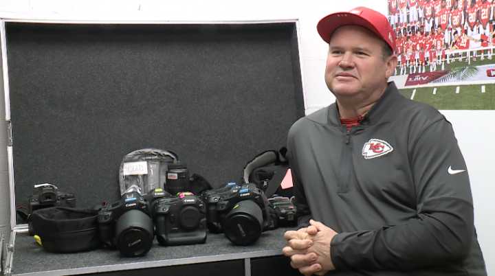 Out of the camera, onto your feed: How the Chiefs' photography team delivers touchdown photos in minutes