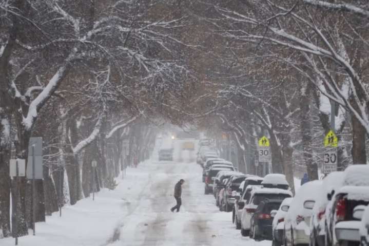 This is when Edmonton usually gets its first snow of the year