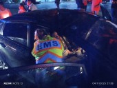 Mujer resulta lesionada durante choque nocturno en Chetumal