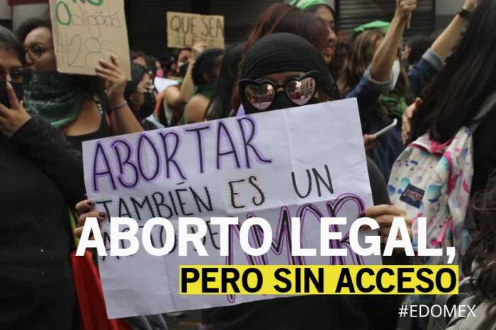 Aborto legal, pero sin acceso: persiste la negligencia en Edoméx