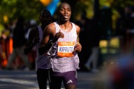 Obiri sets women’s NYC Marathon course record, Kipruto wins men’s race by a fraction of a second