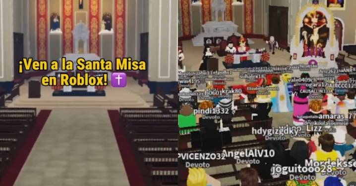Iglesia peruana se vuelve viral por transmitir la Misa a través de la plataforma Roblox