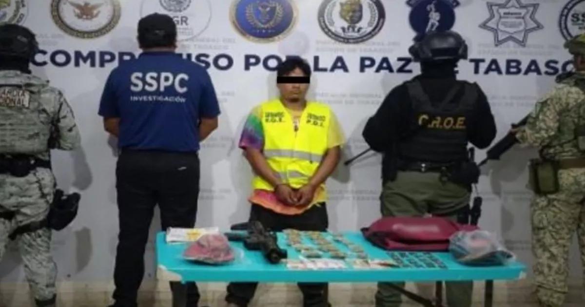 Golpes al narco en Tabasco: Cae "El Topo" y 7 sicarios tras balacera brutal balacera