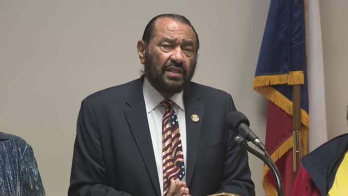 Photo for rally suggests Rep. Al Green plans to run for 18th District seat in 2026