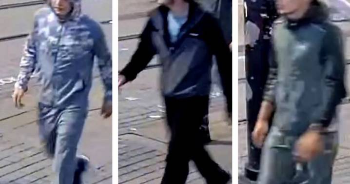 CCTV released after pensioner, 80, pulled to ground and robbed in Manchester city centre