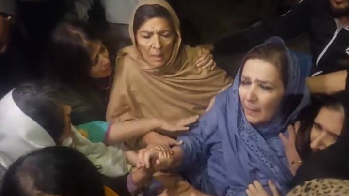 Imran Khan’s sister ‘manhandled’, ‘violently detained’ outside Adiala jail in Pakistan, claims PTI