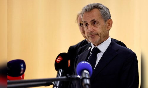 Former French President Sarkozy back home after court frees him pending appeal