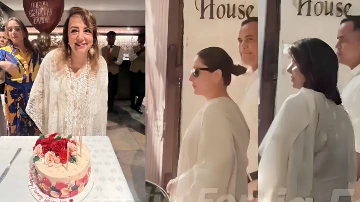 Kareena Kapoor, Karisma Kapoor Join Neetu Kapoor at Sanjay Khan’s Home Post Zarine Khan’s Demise