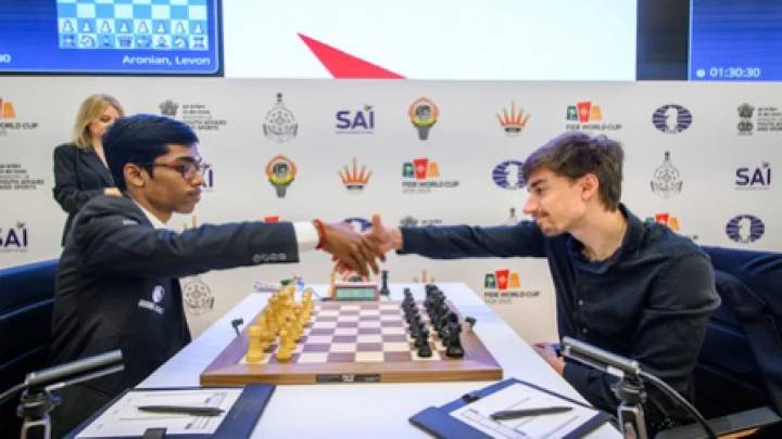 FIDE World Cup 2025: Praggnanandhaa survives a scare; Arjun, Karthik, Harikrishna held in first game of Rd 4