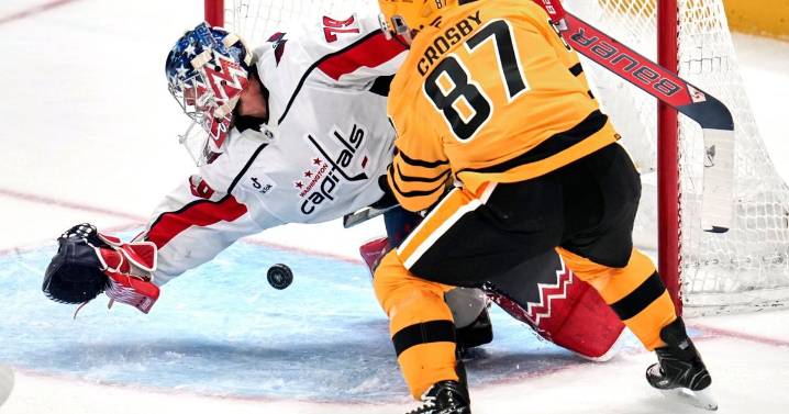 Sidney Crosby scores twice as Pittsburgh holds off Washington and Alex Ovechkin in 5