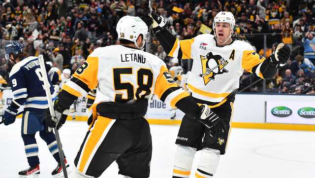 Pittsburgh Penguins 4 Columbus Blue Jackets 3 (November 28, 2025)