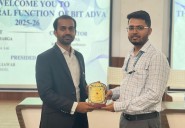 BIT-ADVA Students’ Association inaugurated at Department of AI an...