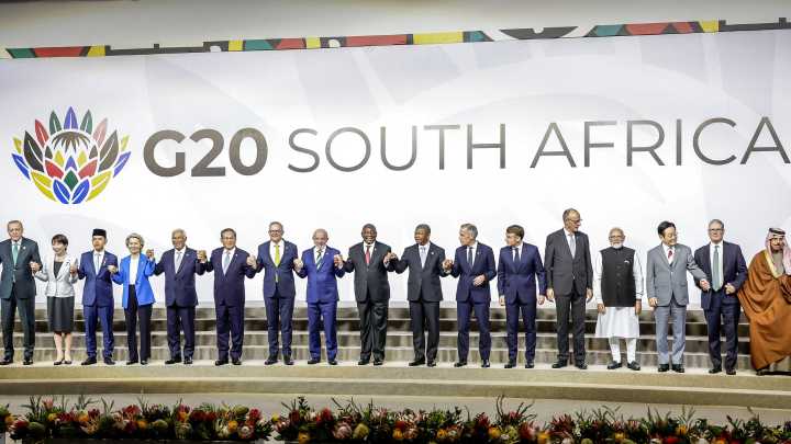 G20 leaders adopt new declaration, even as US boycotts summit