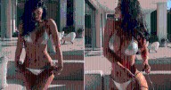 Kylie Jenner's Metallic Bikini Photos Raise the Temperature