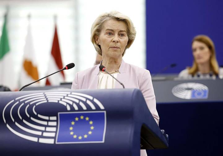 Von der Leyen: «Si las fronteras cambian por la fuerza, abrimos la puerta a futuras guerras»