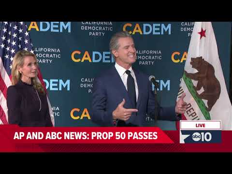 Newsom on Prop 50's win, strategists reaction to Prop 50's results in California