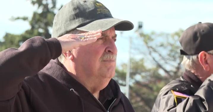 Veterans Day ceremony honors service members at Omaha's Memorial Park