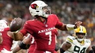 Brissett will start third straight game at QB for Cardinals because of Murray's foot injury