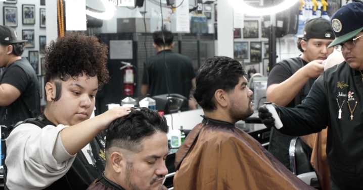 Hollywood Barber College gives free haircuts to veterans