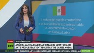 América Latina celebra la firmeza de los ecuatorianos ante las propuestas "entreguistas" de Daniel Noboa